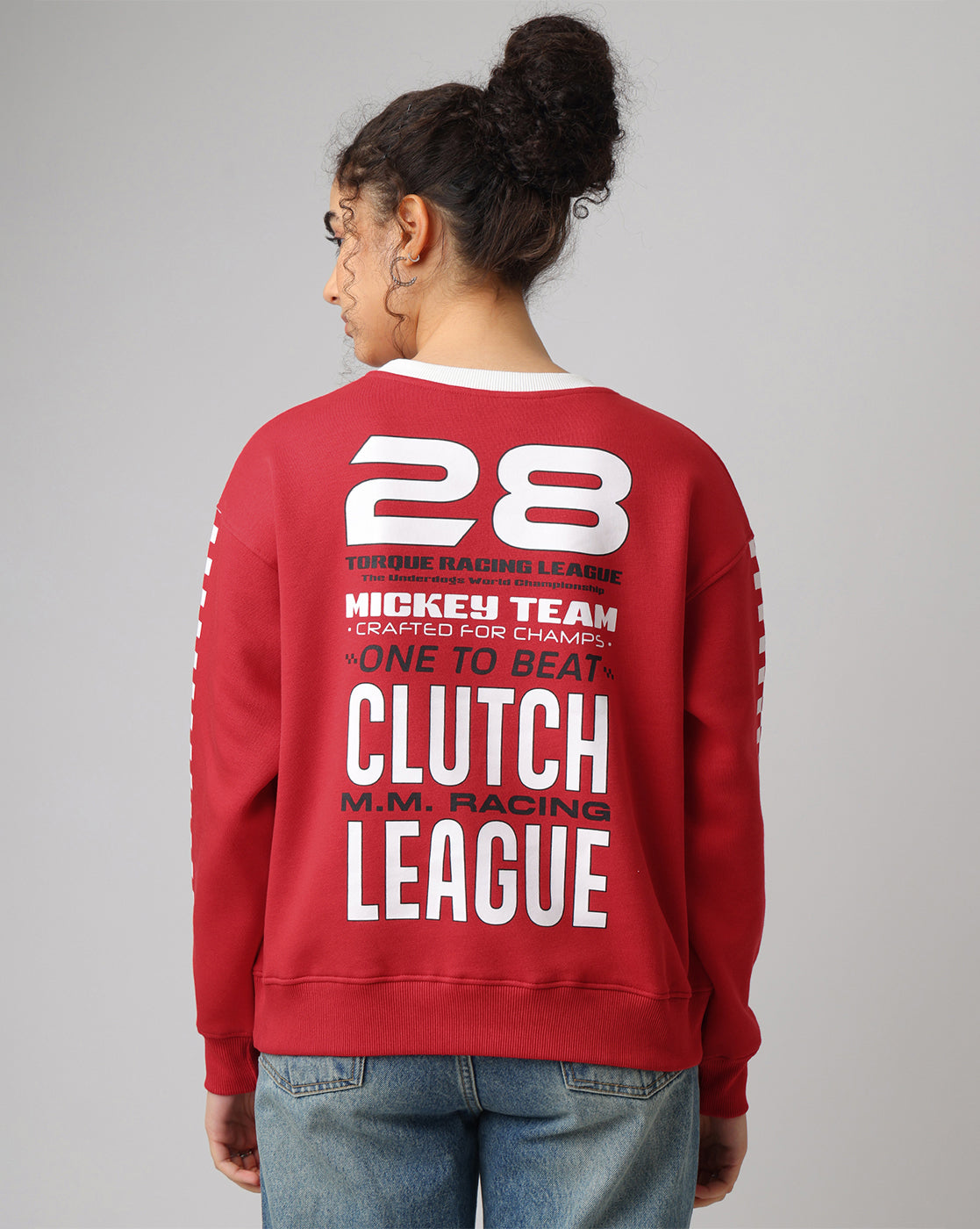 Mickey & Friends Relaxed Fit Sweatshirt Women