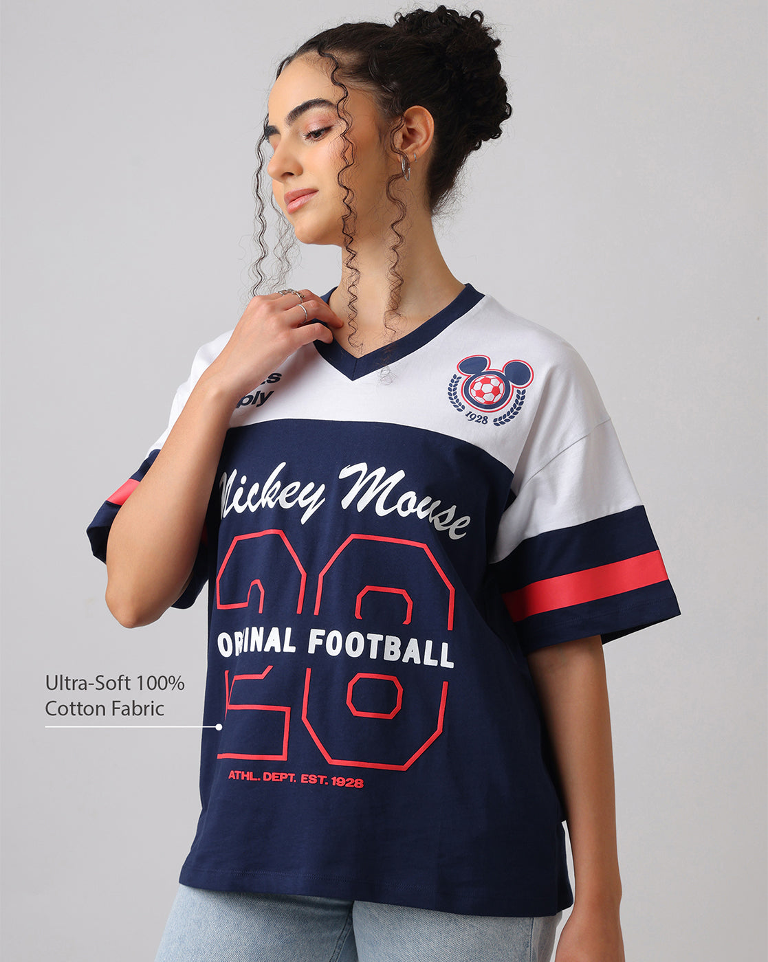 Mickey Mouse Oversized Tshirt Women