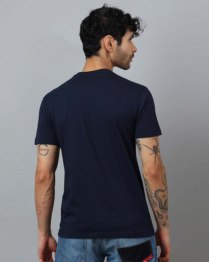 Mickey & Friends Embroidered Regular Fit Tshirt  Men