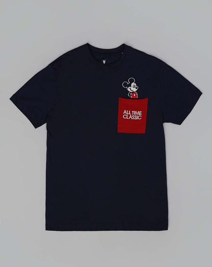 Mickey & Friends Embroidered Regular Fit Tshirt  Men