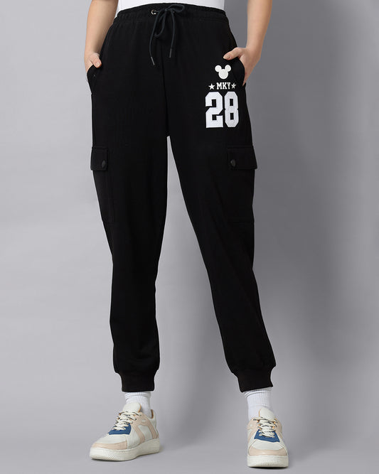 Mickey & Friends Printed Regular Fit Jogger For Women