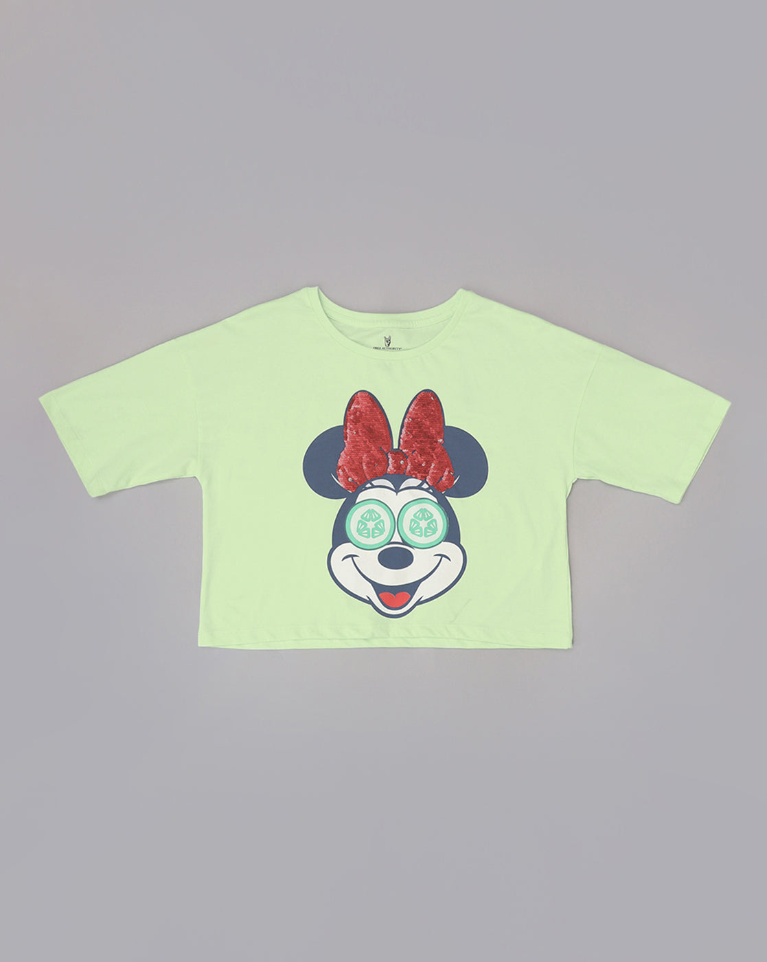 Mickey & Friends Printed Boxy Fit Tshirt For Women