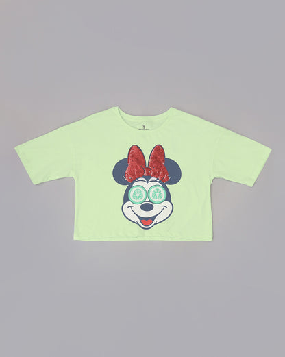 Mickey & Friends  Boxy Fit Tshirt  Women