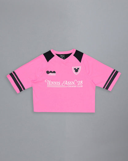 Mickey & Friends  Oversized Raglan Sleeves Tshirt  Women