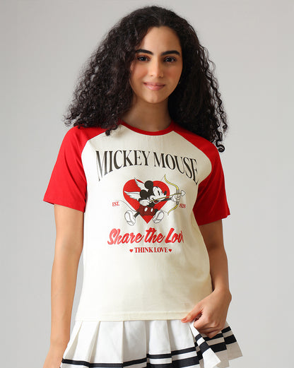 Mickey & Friends Regular Fit Tshirt Women