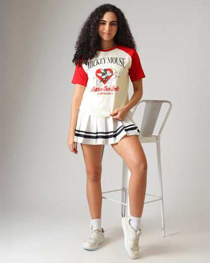Mickey & Friends Regular Fit Tshirt Women