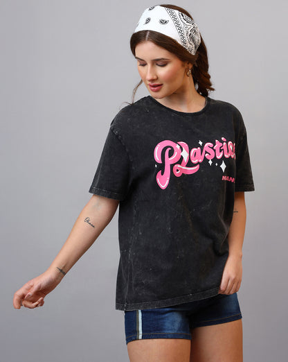 Mean Girls Acid Wash Oversized Fit Tshirt