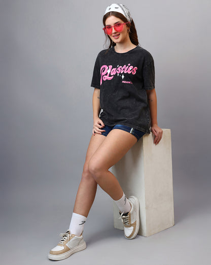 Mean Girls Acid Wash Oversized Fit Tshirt