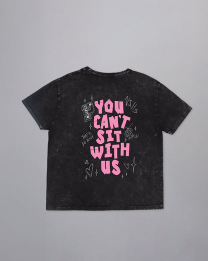 Mean Girls Acid Wash Oversized Fit Tshirt