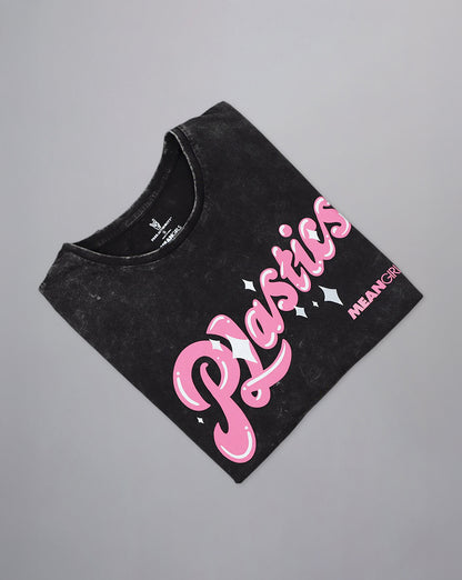 Mean Girls Acid Wash Oversized Fit Tshirt