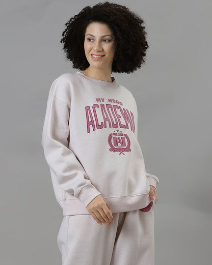 My Hero Academia Relaxed Fit Sweatshirt Women