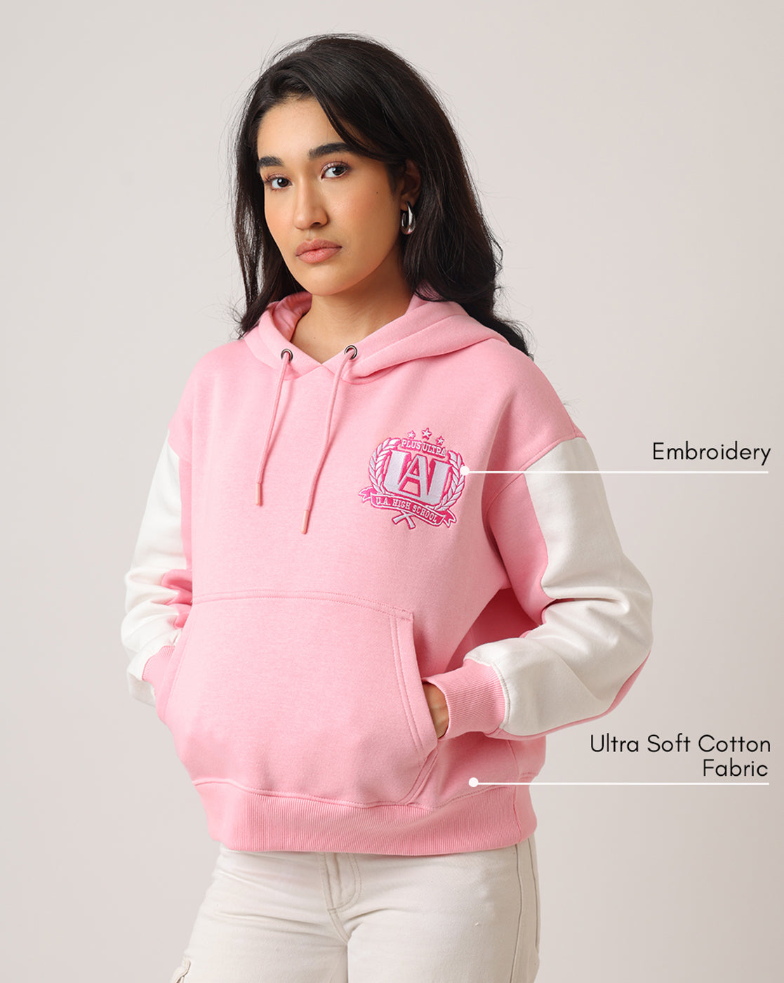 My Hero Academia Relaxed Fit Hoodie Women