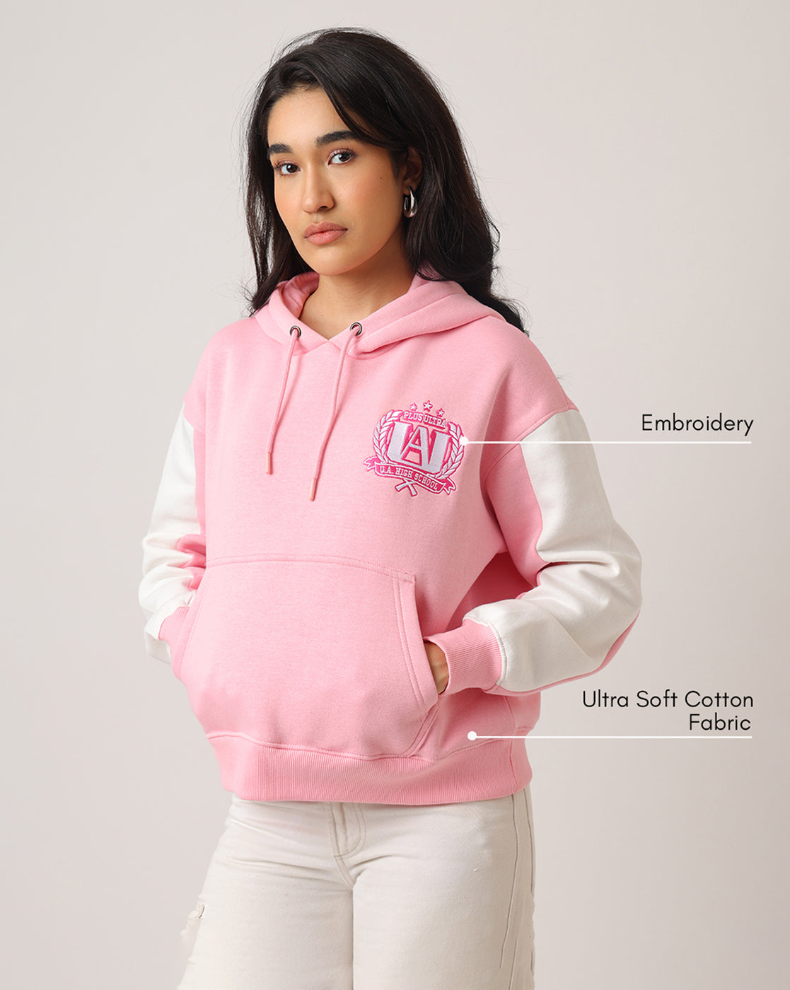 My Hero Academia Relaxed Fit Hoodie Women