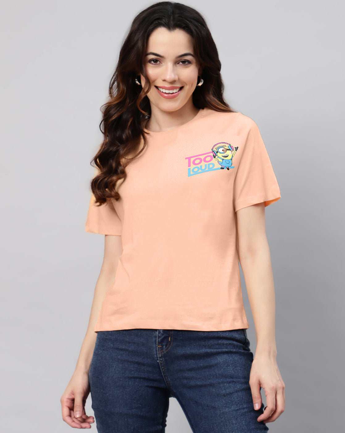 Minions Regular Fit Tshirt Women
