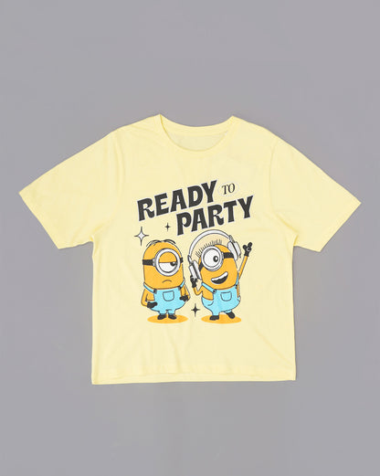 Minions  Regular Fit Tshirt  Women