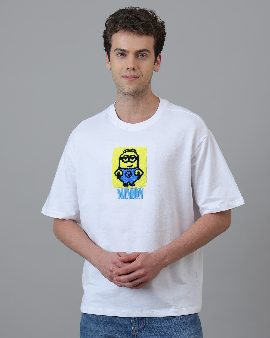 Minions Printed Oversized Tshirt For Men