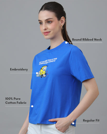 Minions Regular Fit Tshirt Women
