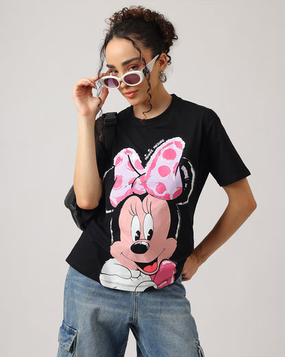 Minnie Mouse Oversized Fit Tshirt Women
