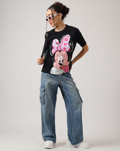Minnie Mouse Oversized Fit Tshirt Women