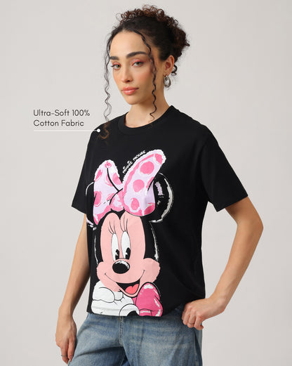 Minnie Mouse Oversized Fit Tshirt Women