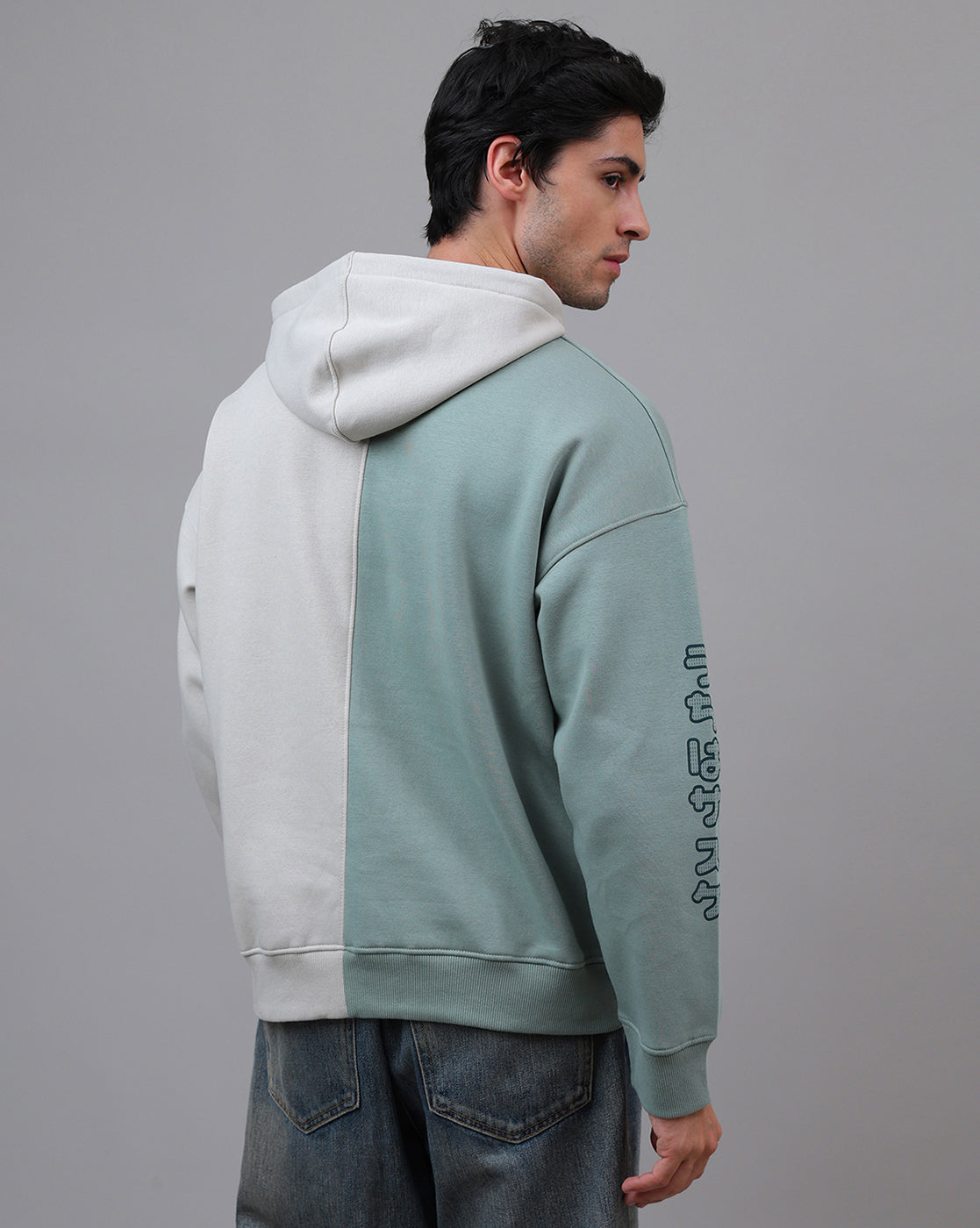 Naruto Printed Oversized Hoodie For Men