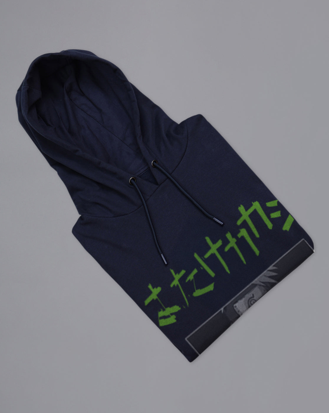 Naruto Kakashi Printed Regular Fit Hoodie For Men