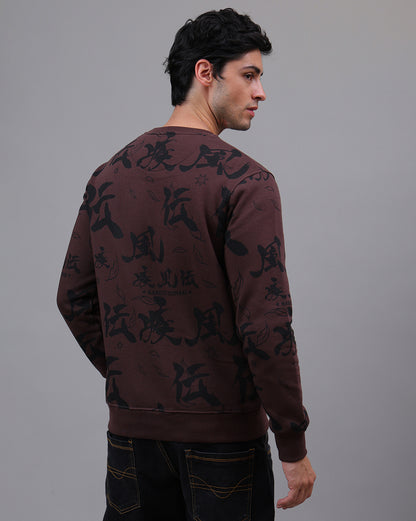 Naruto  Regular Fit Sweatshirt  Men