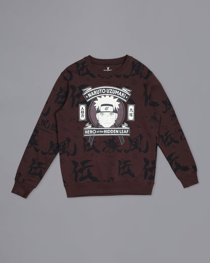 Naruto  Regular Fit Sweatshirt  Men