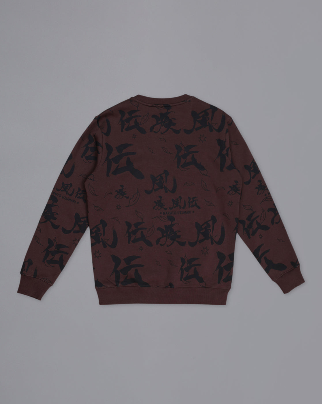 Naruto Printed Regular Fit Sweatshirt For Men