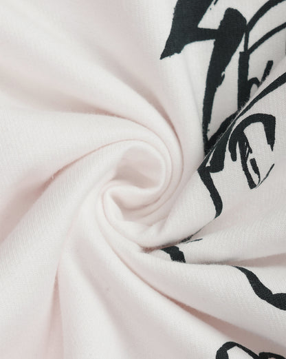 Naruto Anime  Regular Fit Off White Sweatshirt  Men