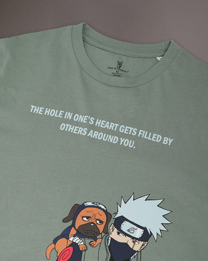 Naruto Kakashi Hatake  Regular Fit Tshirt  Men