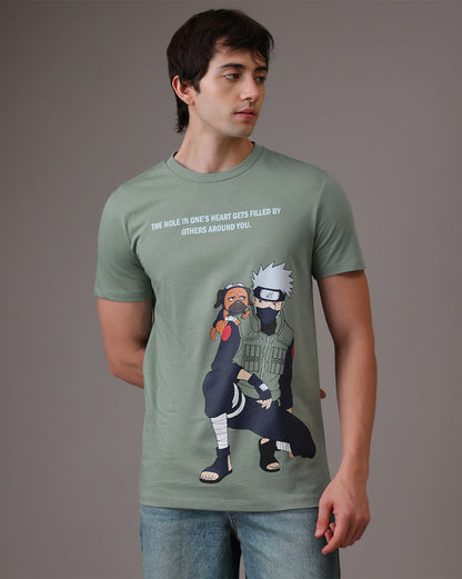 Naruto Kakashi Hatake  Regular Fit Tshirt  Men