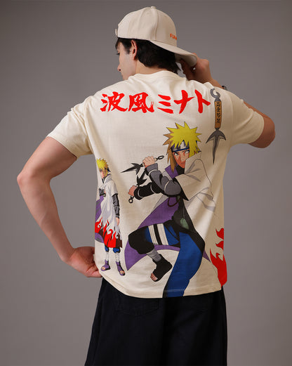Naruto  Minato Namikaze  Relaxed Fit Tshirt  Men
