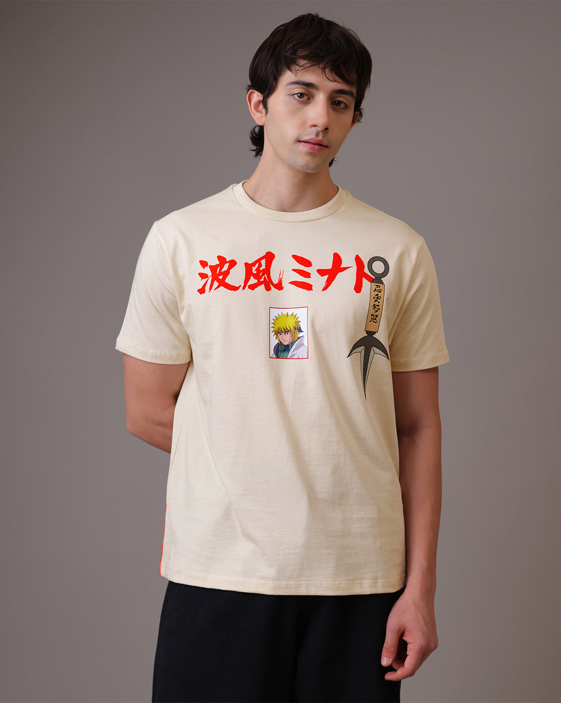 Naruto  Minato Namikaze  Relaxed Fit Tshirt  Men