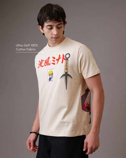 Naruto  Minato Namikaze  Relaxed Fit Tshirt  Men