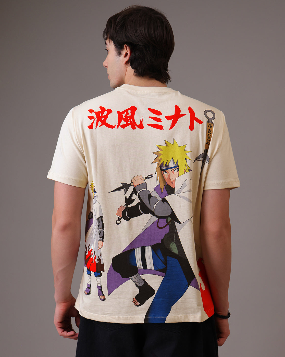 Naruto  Minato Namikaze  Relaxed Fit Tshirt  Men