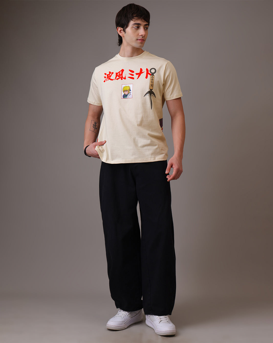Naruto  Minato Namikaze  Relaxed Fit Tshirt  Men