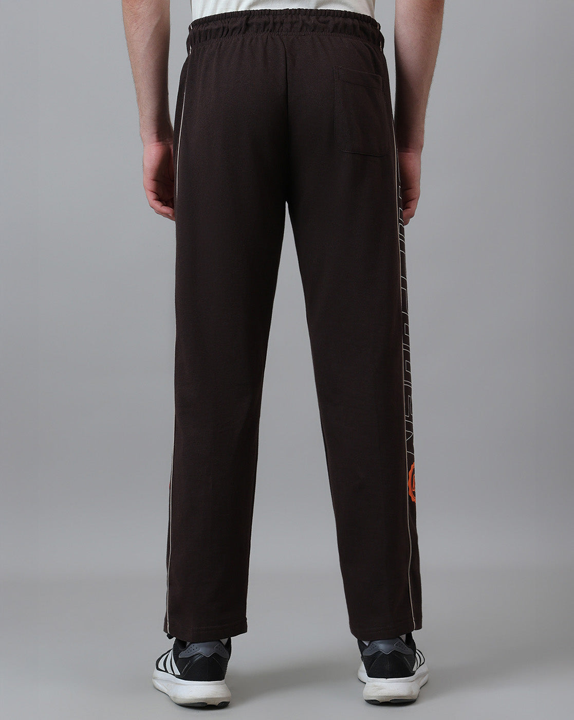 Naruto Printed Straight Regular Fit Joggers For Men