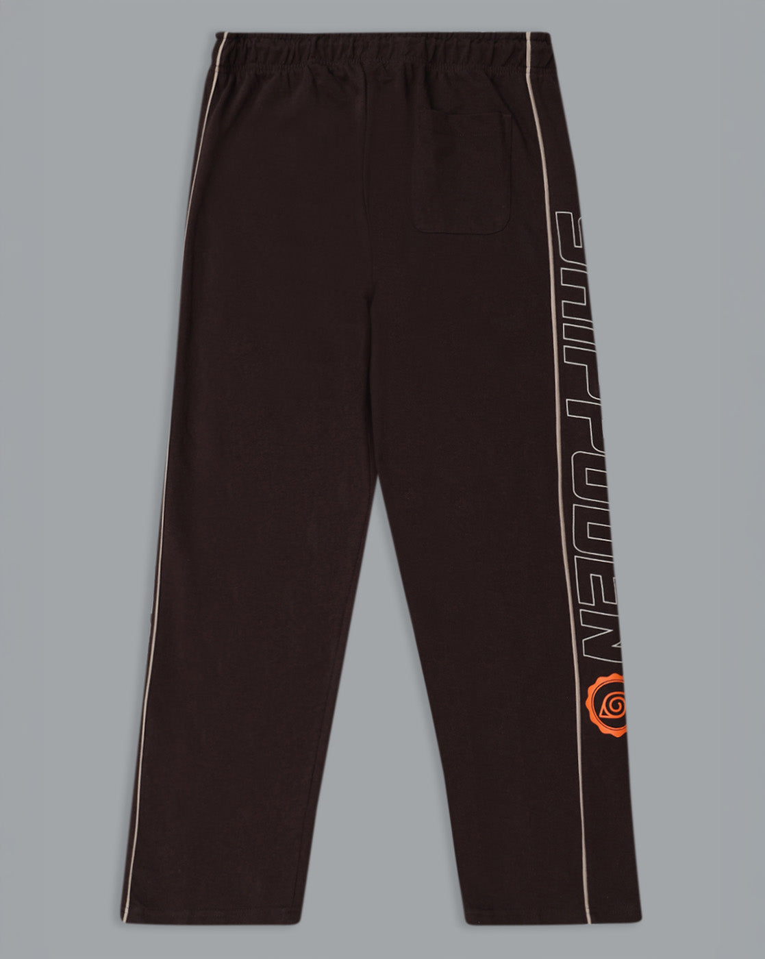 Naruto Printed Straight Regular Fit Joggers For Men