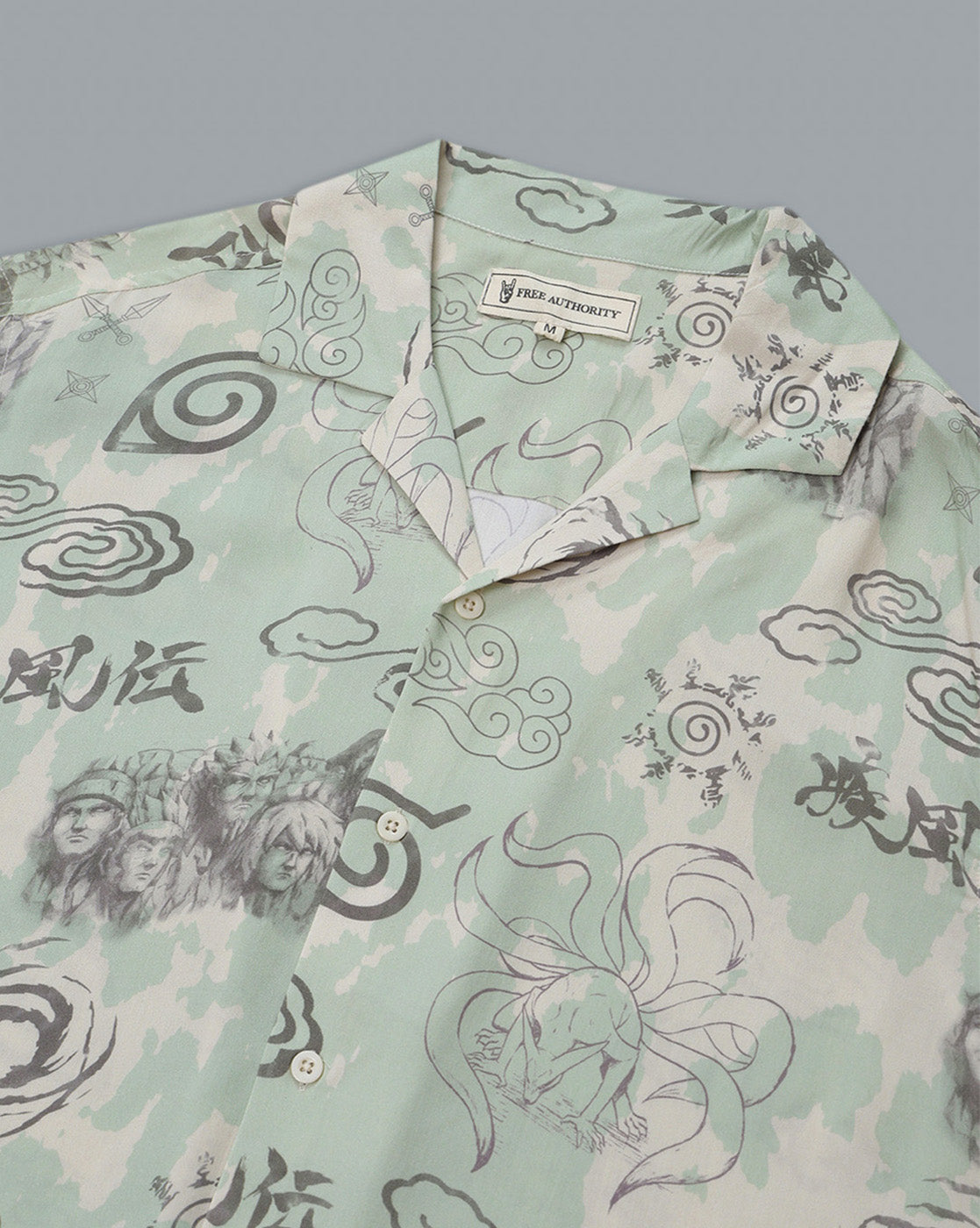 Naruto Printed Relaxed Fit Shirt For Men