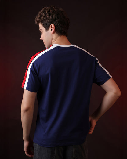 Naruto Uchiha & Akatsuki Embroidered Relaxed Fit Tshirt Men