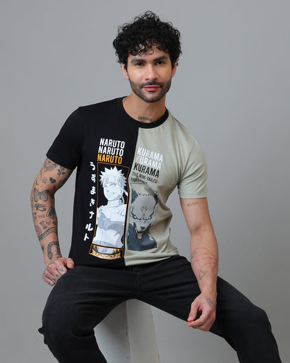 Naruto  Regular Fit Tshirt  Men