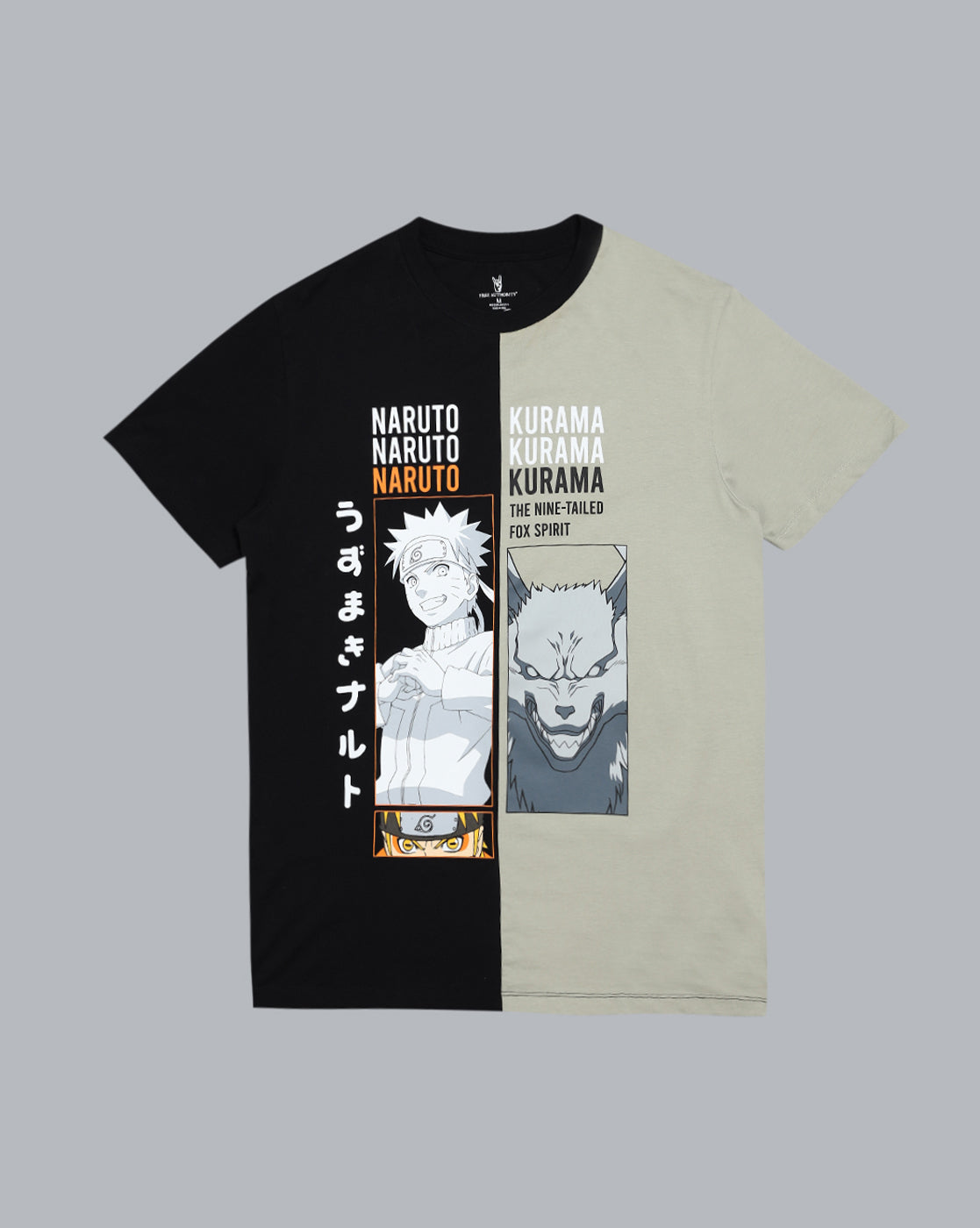 Naruto Printed Regular Fit Tshirt For Men