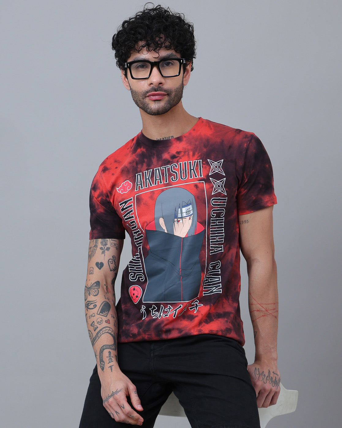 Akatsuki Printed Regular Fit Tshirt For Men