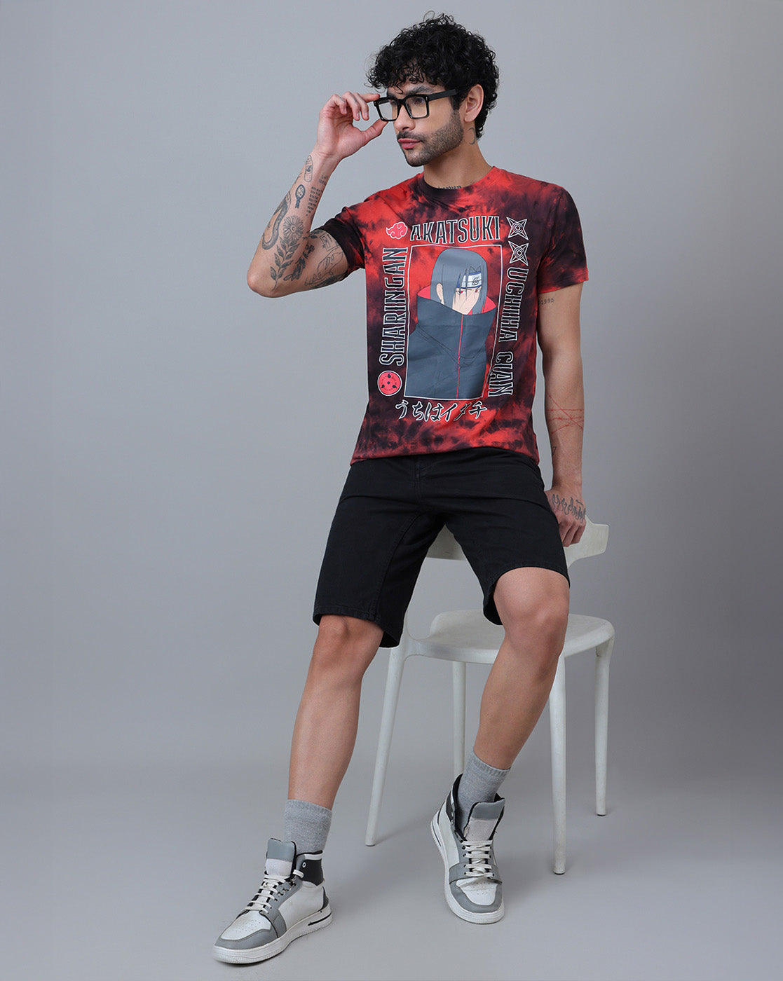 Akatsuki Printed Regular Fit Tshirt For Men