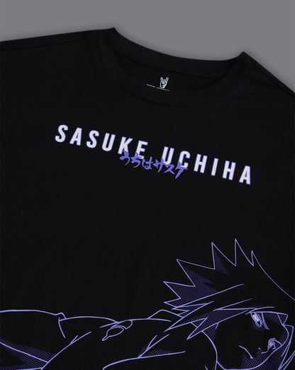 Naruto Sasuke Uchiha  Relaxed Fit Tshirt  Men