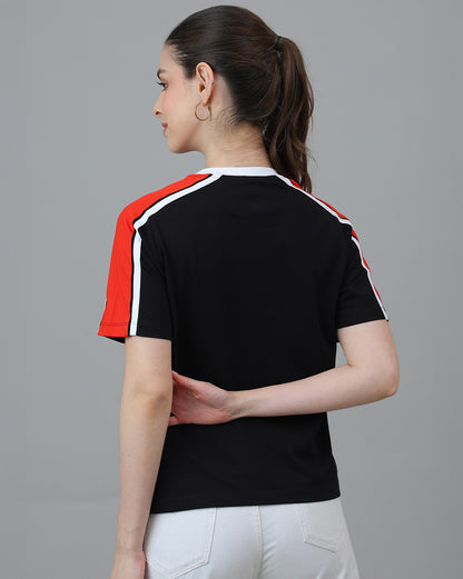 Naruto Embroidered Regular Fit Raglan Tshirt