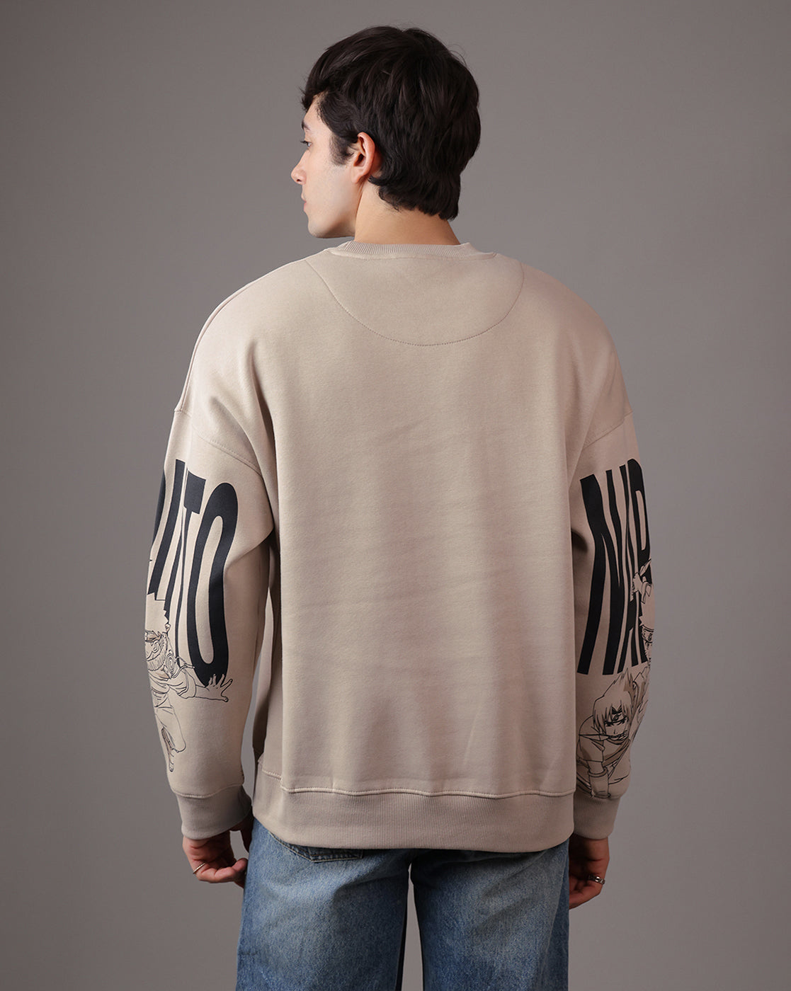 Naruto & Itachi Oversized Sweatshirt Men