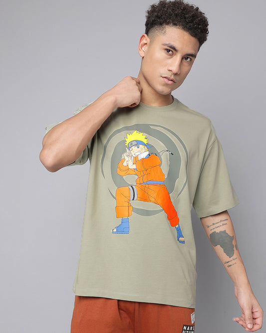 Naruto Signature Oversized Tshirt Men