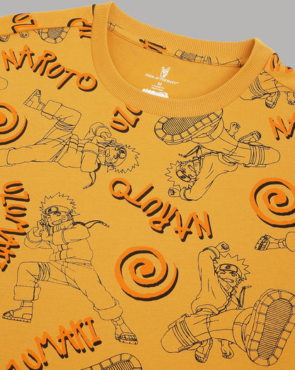 Naruto Quriky Oversized Tshirt Men